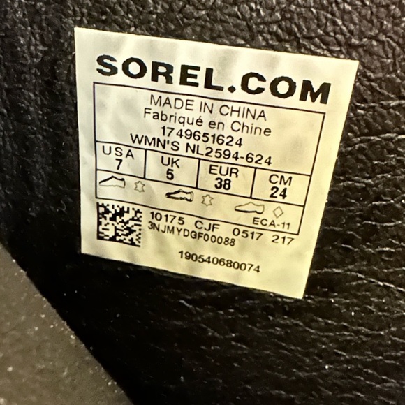 SOREL WOMEN'S FIONA OTK LUX Over the Knee Leather Boot Wine Burgundy Size 7 - Picture 8 of 14